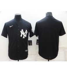 Mens Nike New York Yankees Blank Black Alternate Stitched Baseball Jersey